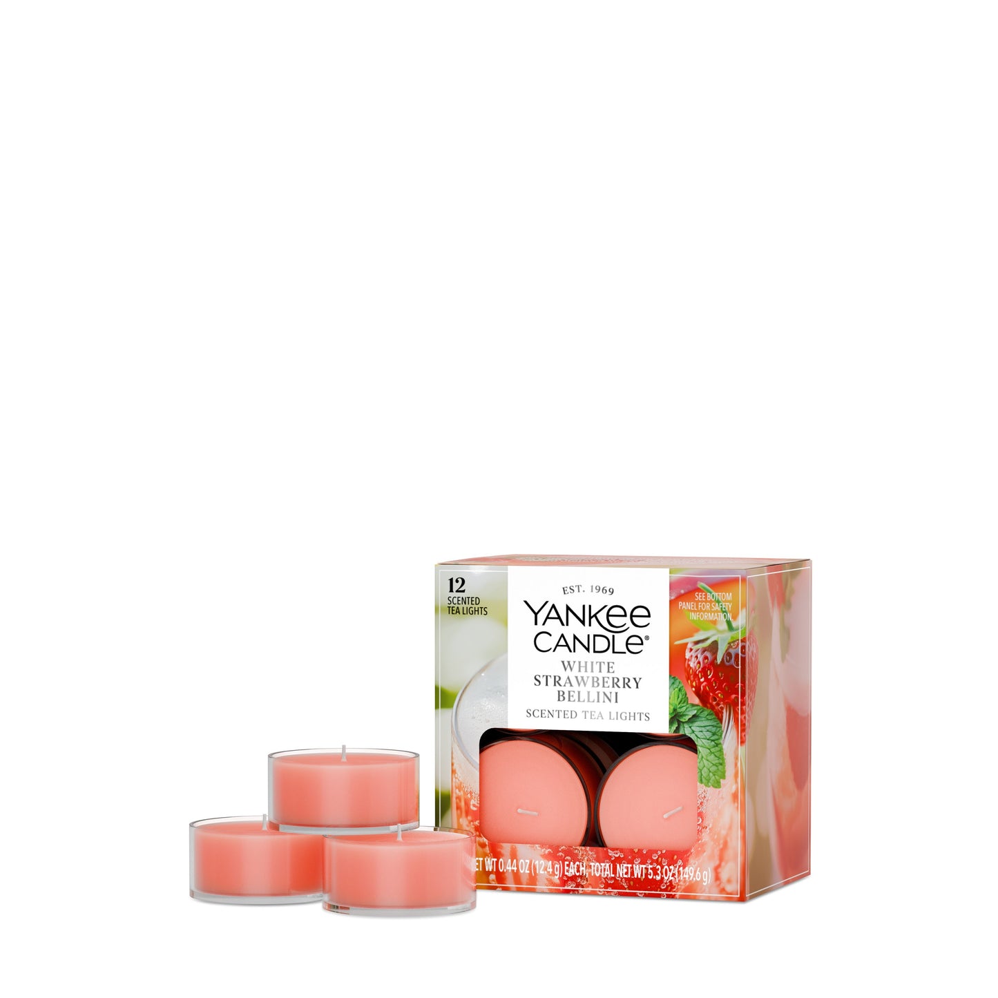 White Strawberry Bellini Studio 6-0850